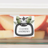 Étiquettes Jungle Safari Animaux École Garderie (Apposé)