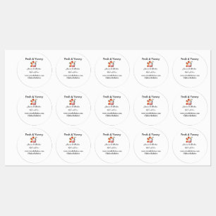 Étiquettes Jus & secousses restaurant site d'affaires social