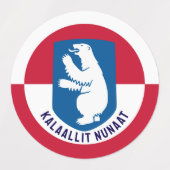 Étiquettes Kalaallit Nunaat (Design 2)