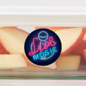 Étiquettes Karaoke Neon Éclairage Mot Courbé Art Texte (Apposé)