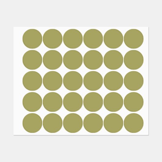 Étiquettes Khaki (Feuille)