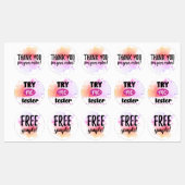 Étiquettes Kit de démarrage de vente directe (Feuille)