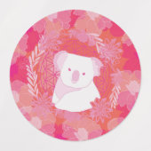Étiquettes Koala Flower of life (Design 1)