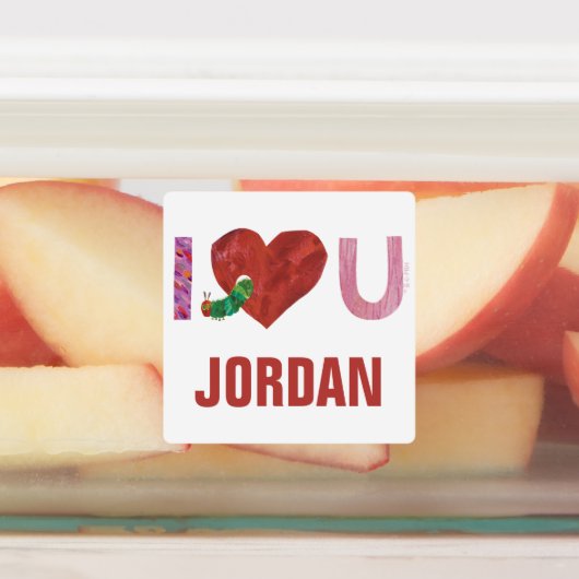 Étiquettes La Caterpillar Très Affamée | Je t'entends (Apposé)