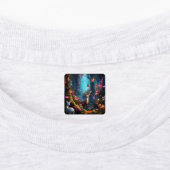 Étiquettes La forêt enchantée est une oasis mystique (Apposé)