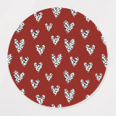 Étiquettes la Saint-Valentin (Design 1)