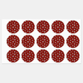Étiquettes la Saint-Valentin (Feuille)