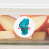 Étiquettes Lac Tahoe Aquarelle Mariage Favoriser les Étiquett (Apposé)