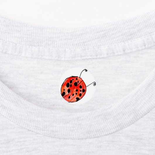 Étiquettes Ladybug (Apposé)