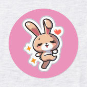 Étiquettes Lapin (Design 2)