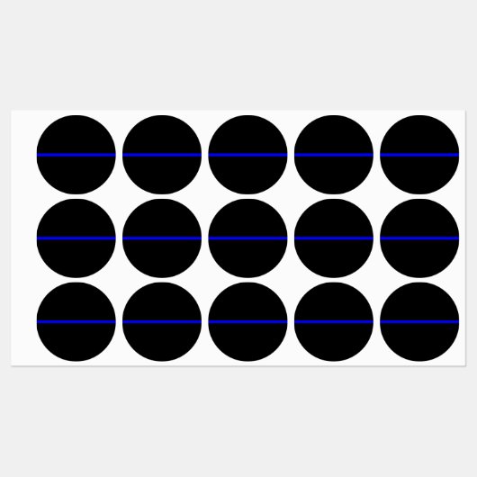 Étiquettes Le concept de ligne bleue claire symbolique (Feuille)