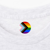Étiquettes Le drapeau de fierté Progress Pride de SlipperyJoe (Apposé)