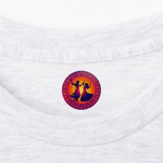 Étiquettes Le rythme éternel de Shakti (Apposé)