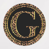 Étiquettes Leopard G (Design 2)