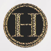 Étiquettes Leopard H (Design 2)