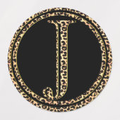 Étiquettes Leopard J (Design 1)