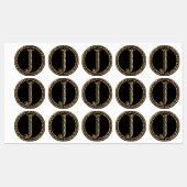 Étiquettes Leopard J (Feuille)