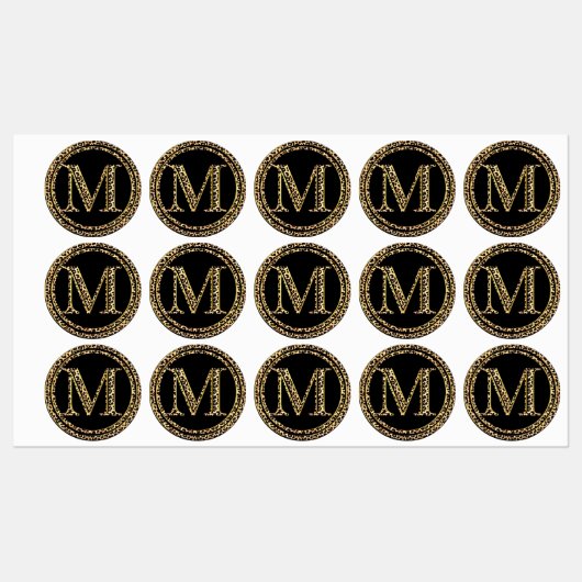 Étiquettes Leopard M (Feuille)