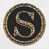 Étiquettes Leopard S (Design 1)