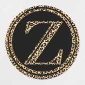 Étiquettes Leopard Z (Design 1)