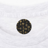 Étiquettes Les Patters de Seamless avec Golden Keys (Apposé)