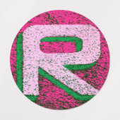 Étiquettes Lettre r (Design 1)