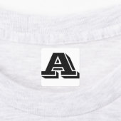 Étiquettes Lettres en fer personnalisables (Apposé)