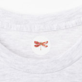 Étiquettes libellule de fleurs avec sakura de bijoux (Apposé)