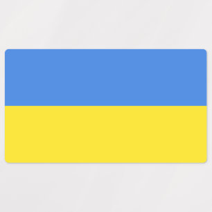 Étiquettes Liberté du drapeau ukrainien
