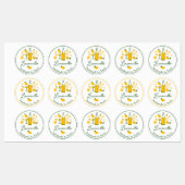 Étiquettes Limoncello Lemonade Lemon Artisanat artisanal CUST (Feuille)