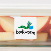 Étiquettes Lire Buddy Cute Bookwort Avec Livre (Apposé)