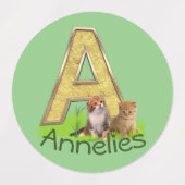 Étiquettes Listes de noms (Design 2)