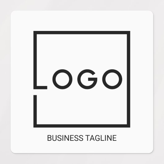 Étiquettes Logo d'entreprise personnalisé professionnel (Design 1)