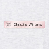 Étiquettes Logo personnalisé et vêtements en tissu en dégradé (Design 1)