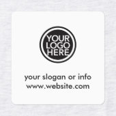 Étiquettes Logo promotionnel personnalisé (Design 2)
