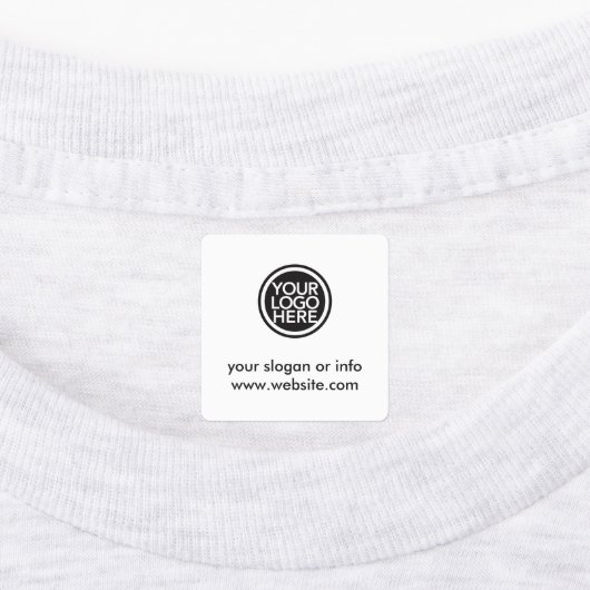 Étiquettes Logo promotionnel personnalisé (Apposé)