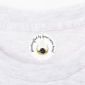 Étiquettes Lune géométrique fabriquée à la main par le Étique (Apposé)