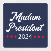 Étiquettes Madame la Présidente 2024 I - Kamala Harris (Design 2)