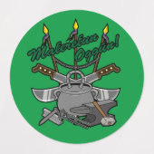 Étiquettes Maferefun Oggún (Design 1)