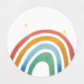 Étiquettes Magic Rainbow (Design 2)
