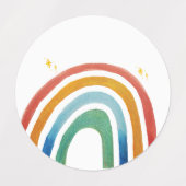 Étiquettes Magic Rainbow (Design 1)