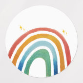 Étiquettes Magic Rainbow (Design 1)