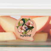 Étiquettes Mallard Duck Peony Amateurs de nature (Apposé)