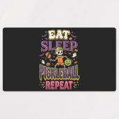 Étiquettes Manger Dormir Pickleball Répéter Pickleball (Design 2)
