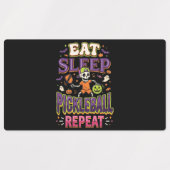 Étiquettes Manger Dormir Pickleball Répéter Pickleball (Design 1)