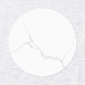 Étiquettes Marbre Blanc (Design 1)