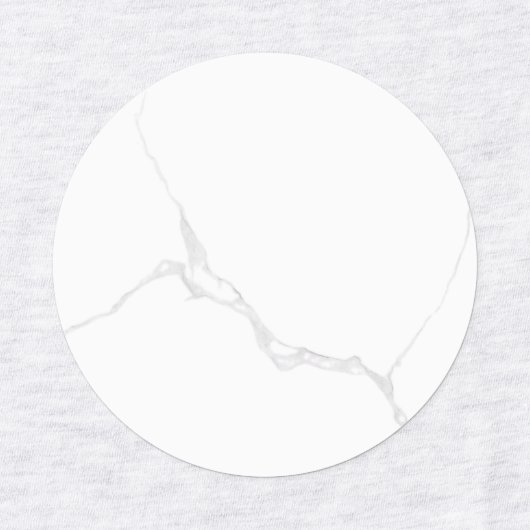 Étiquettes Marbre Blanc (Design 2)