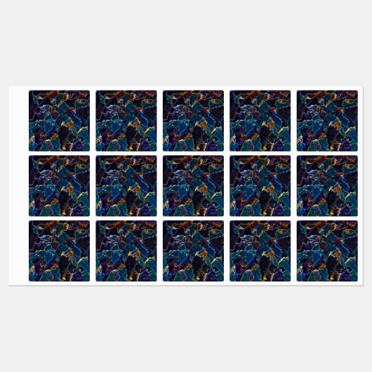 Étiquettes Marche à huile (Feuille)