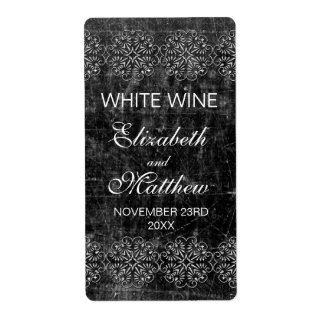 Étiquettes mariage du vin