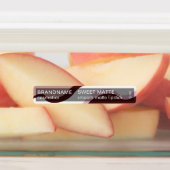 Étiquettes Marque Chic Rouge Rose Wavy Classy Lipstick (Apposé)